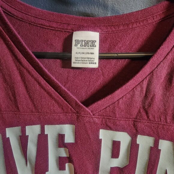 Pink Victoria's Secret Tee - Picture 2 of 3